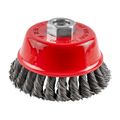 Wire Cup Brush Twisted 100mmxm14 Bulk
